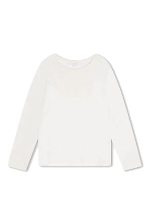 tshirt in cotone bianco CHLOE' KIDS | C20245117